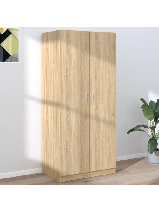 Šatní skříň dub sonoma 80 x 52 x 180 cm kompozitní dřevo