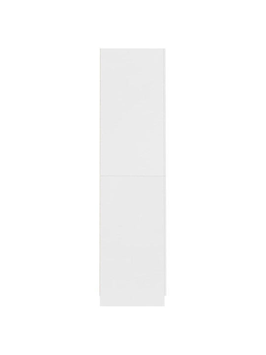 Šatní skříň bílá 90 x 52 x 200 cm kompozitní dřevo