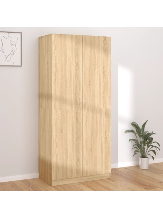 Šatní skříň dub sonoma 90 x 52 x 200 cm kompozitní dřevo