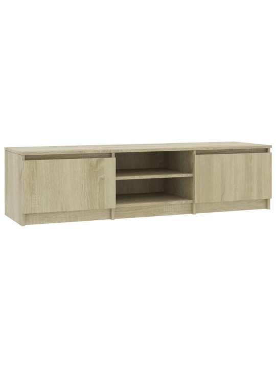 TV stolek dub sonoma 140 x 40 x 35,5 cm kompozitní dřevo