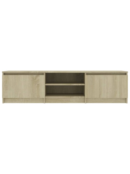 TV stolek dub sonoma 140 x 40 x 35,5 cm kompozitní dřevo