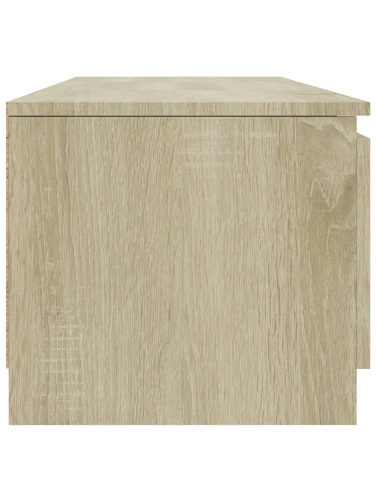TV stolek dub sonoma 140 x 40 x 35,5 cm kompozitní dřevo