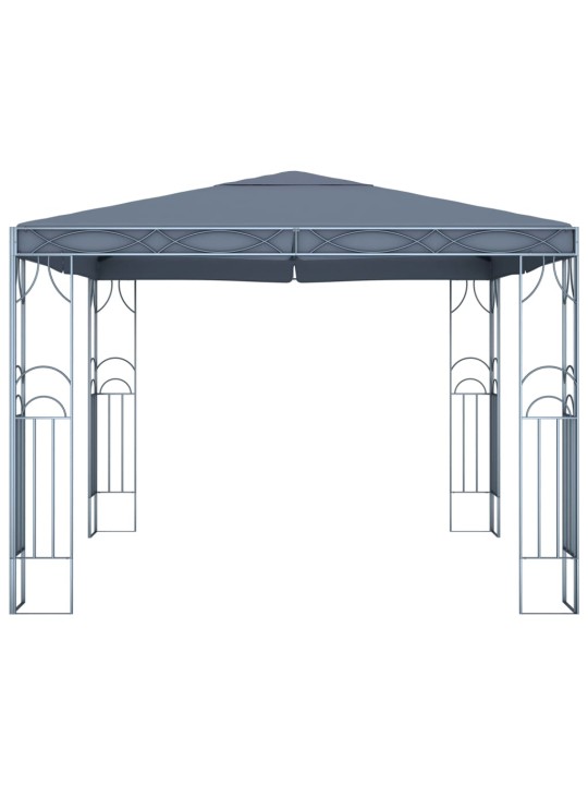 Altán 300 x 300 cm antracitový
