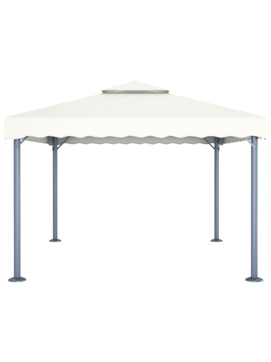 Altán 400 x 300 cm krémový hliník