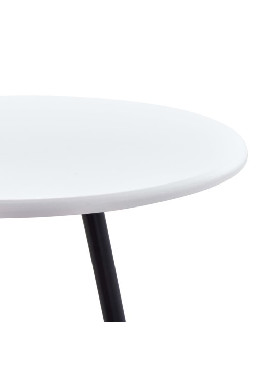 Barový stůl bílý 60 x 107,5 cm MDF