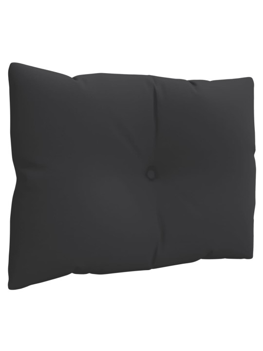 Podušky na palety 3 ks černé textil
