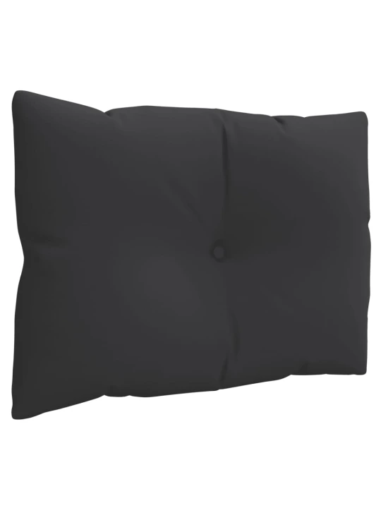 Podušky na palety 3 ks černé textil