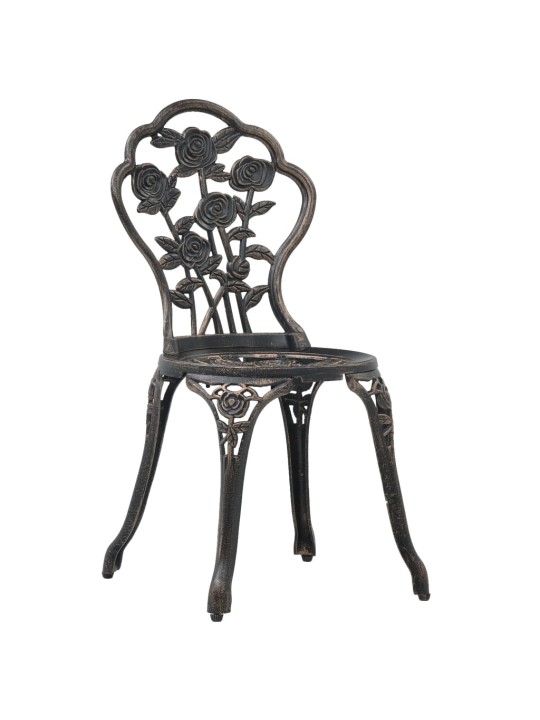 3dílný bistro set litý hliník