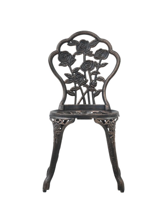 3dílný bistro set litý hliník