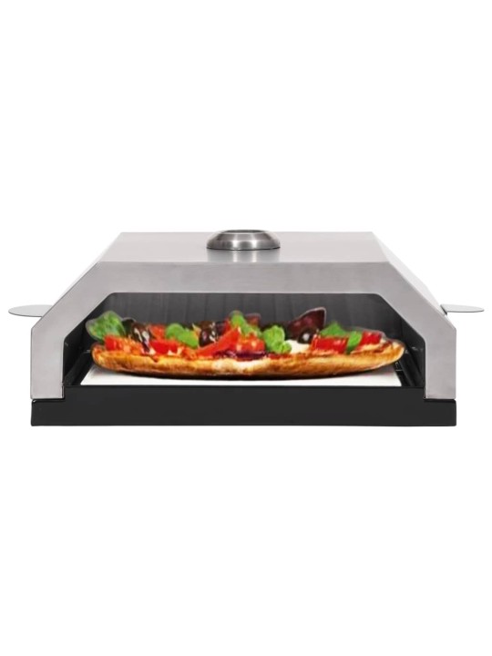 Pec na pizzu pro zahradní grily na plyn i uhlí keramická deska