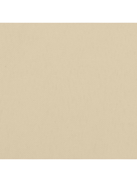 Podušky na židli vysoké opěradlo 4 ks béžové 120x50x3 cm textil