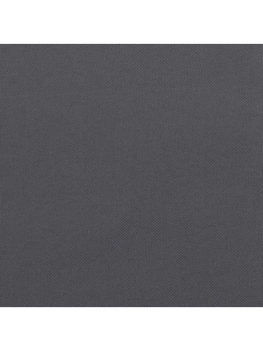 Podušky na zahradní židli 4 ks antracitové 40x40x4 cm oxford