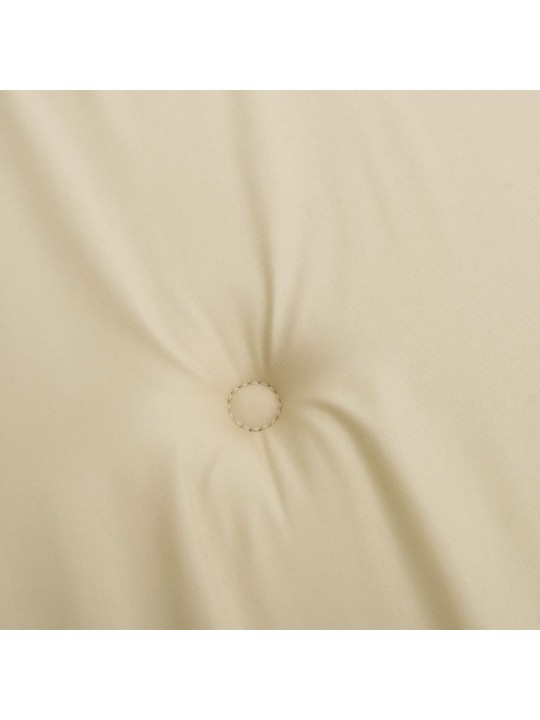 Podušky na zahradní židli 4 ks béžové 40x40x4 cm látka oxford