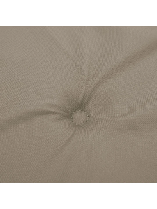 Poduška na zahradní lavici taupe 100x50x4 cm oxfordská látka
