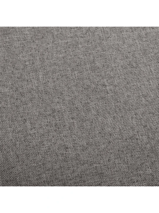 Barové židle 2 ks tmavě šedé textil