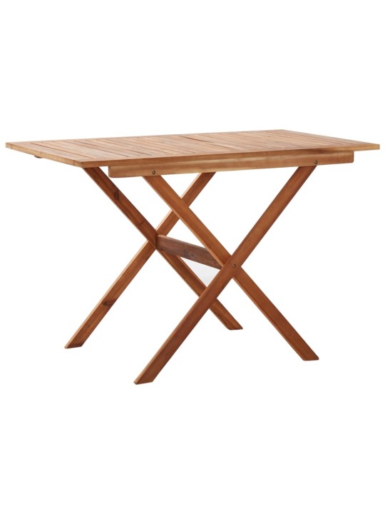 Zahradní stůl 110 x 67 x 74 cm masivní akáciové dřevo