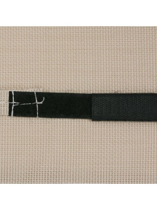 Podhlavník na zahradní křeslo krémový 40 x 7,5 x 15 cm textilen