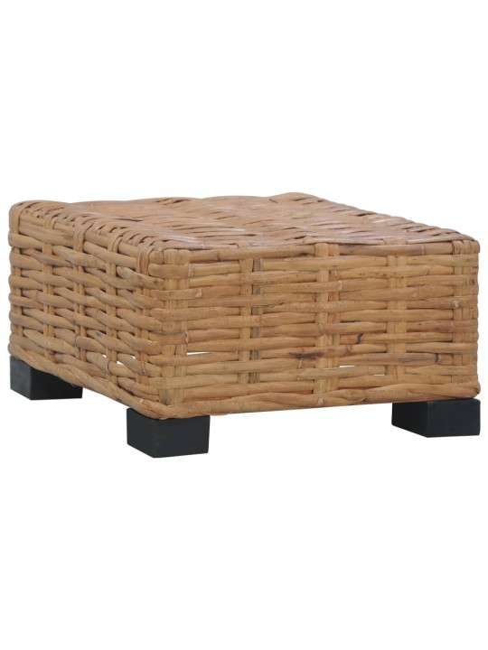 Konferenční stolek 47 x 47 x 28 cm přírodní ratan