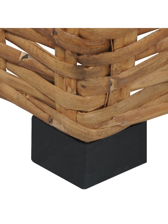 Konferenční stolek 47 x 47 x 28 cm přírodní ratan