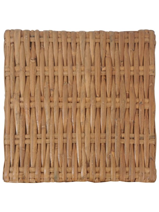 Konferenční stolek 47 x 47 x 28 cm přírodní ratan