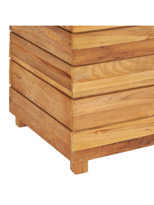 Vyvýšený záhon 100x40x55 cm recyklované teakové dřevo a ocel