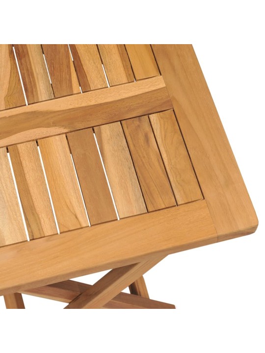 Zahradní lehátko se stolkem masivní teak