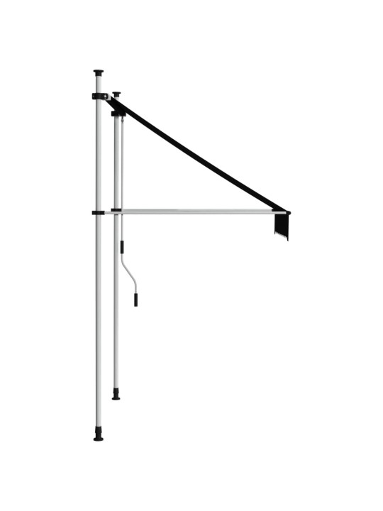 Ručně zatahovací markýza 100 cm antracitová