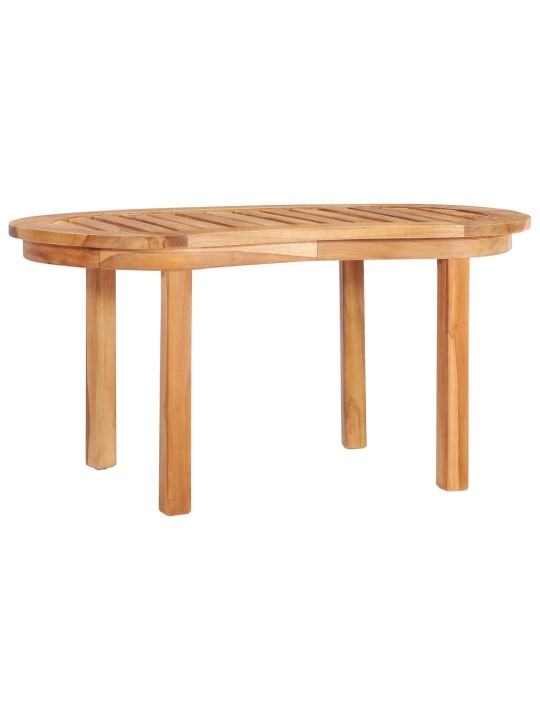 Konferenční stolek 90 x 50 x 45 cm masivní teakové dřevo