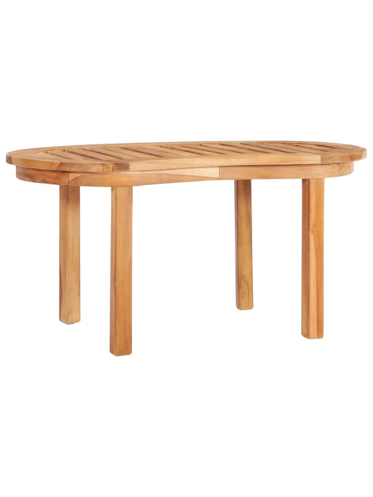 Konferenční stolek 90 x 50 x 45 cm masivní teakové dřevo