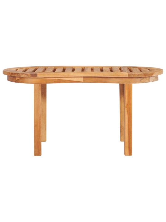 Konferenční stolek 90 x 50 x 45 cm masivní teakové dřevo