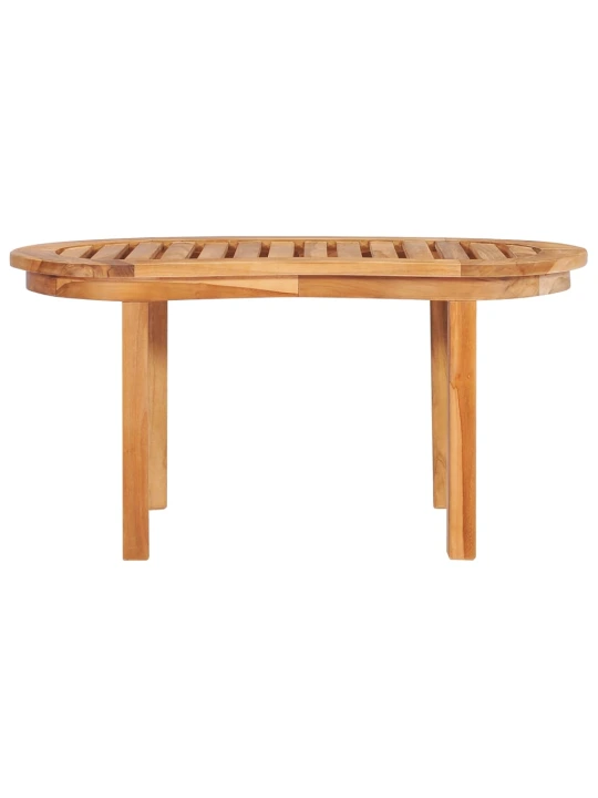 Konferenční stolek 90 x 50 x 45 cm masivní teakové dřevo