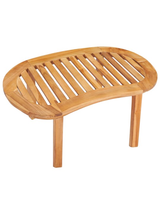 Konferenční stolek 90 x 50 x 45 cm masivní teakové dřevo