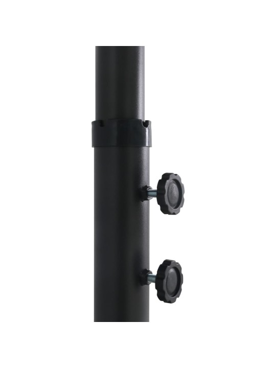 Zahradní slunečník s hliníkovou tyčí 460 x 270 cm modrý