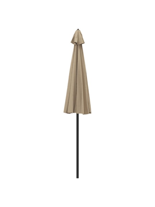 Zahradní slunečník s hliníkovou tyčí 270 cm taupe