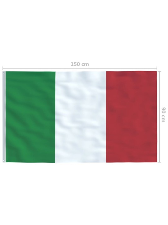 Italská vlajka 90 x 150 cm