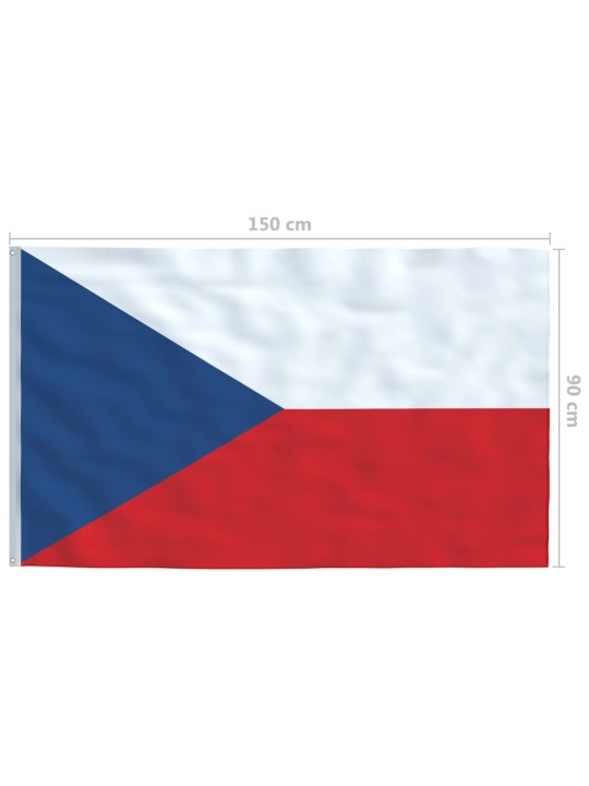 Česká vlajka 90 x 150 cm