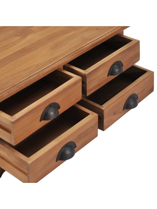 Konferenční stolek 68 x 68 x 30 cm masivní teakové dřevo