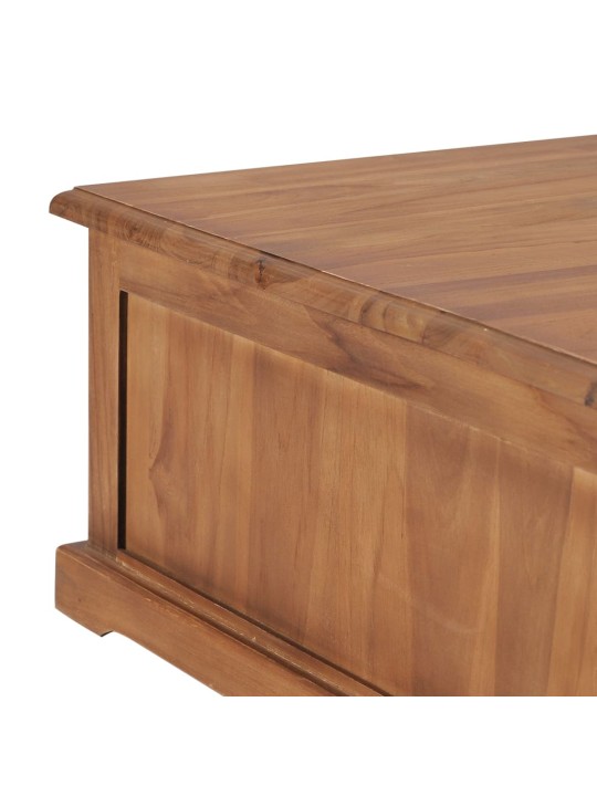 Konferenční stolek 68 x 68 x 30 cm masivní teakové dřevo