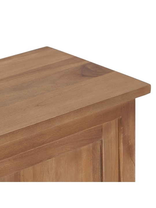 TV stolek 90 x 30 x 35 cm masivní teakové dřevo