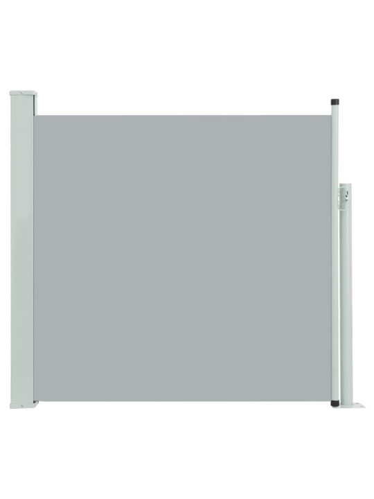 Zatahovací boční markýza/zástěna na terasu 170 x 300 cm šedá