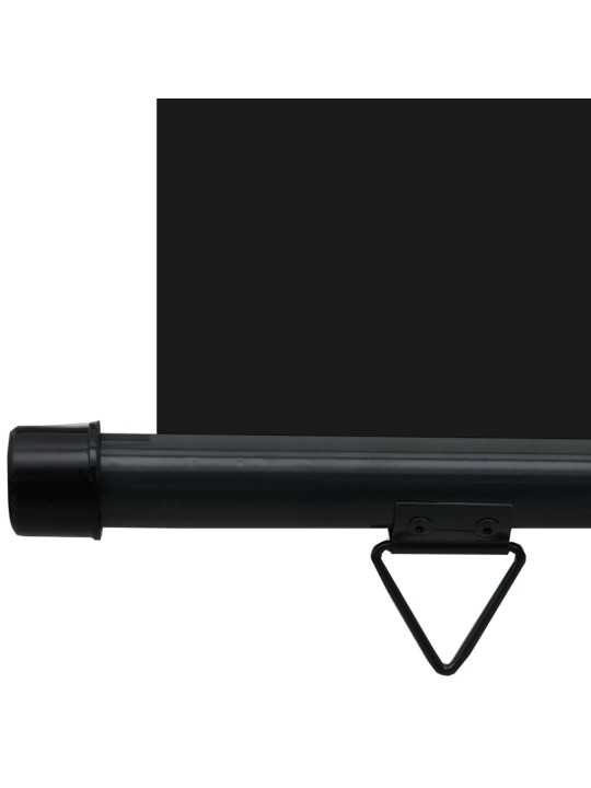 Balkonová zástěna 65 x 250 cm černá