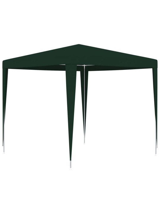 Profesionální party stan 2,5 x 2,5 m zelený 90 g/m²