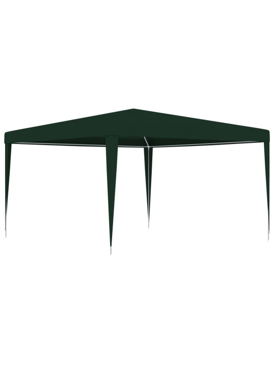 Profesionální party stan 4 x 4 m zelený 90 g/m²