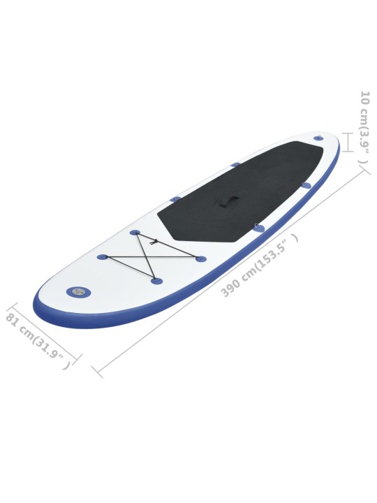 Nafukovací Stand Up Paddleboard (SUP) modrobílý