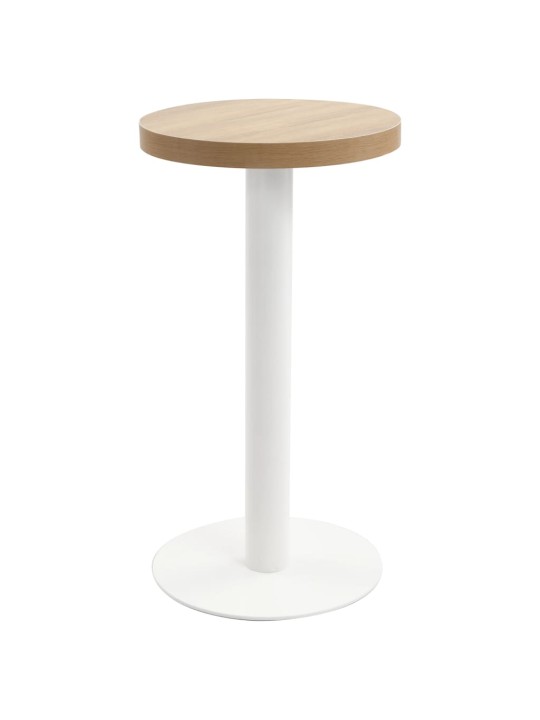 Bistro stolek světle hnědý 40 cm MDF