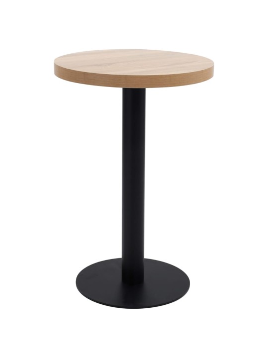 Bistro stolek světle hnědý 50 cm MDF