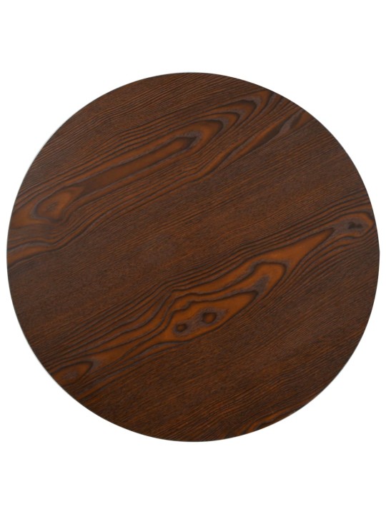 Bistro stolek tmavě hnědý 50 cm MDF