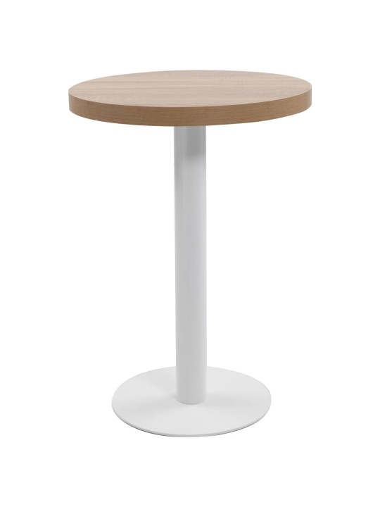 Bistro stolek světle hnědý 60 cm MDF
