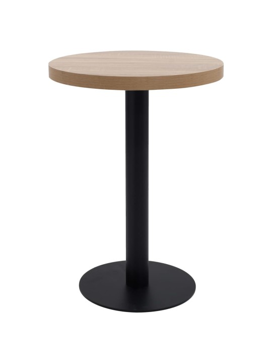 Bistro stolek světle hnědý 60 cm MDF