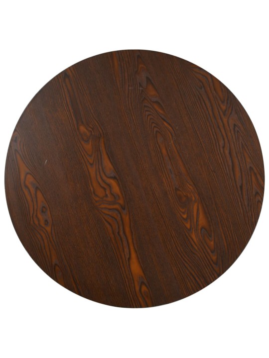 Bistro stolek tmavě hnědý 80 cm MDF